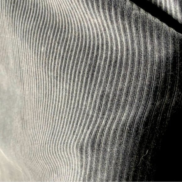 Joe Fresh Dark Grey Corduroy Cozy Oversized Hoodie Dress Tunic L - Picture 8 of 15